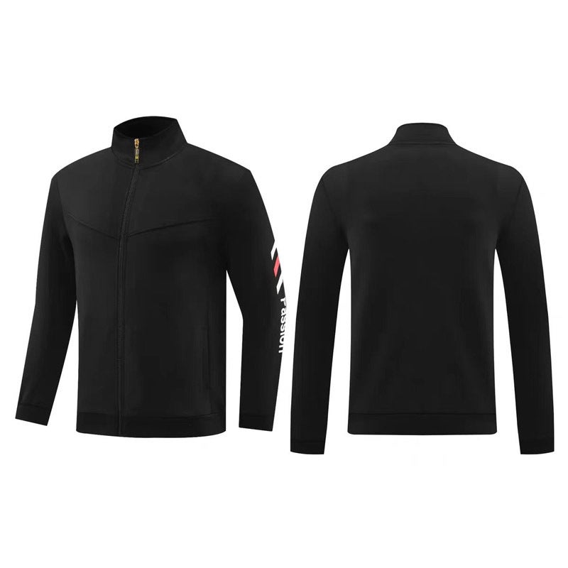 Source Manufacturers New Sports Suit Men'S And Women'S Long Sleeve Trousers Children'S Training Appearance Clothes Coat Printing - Image 1